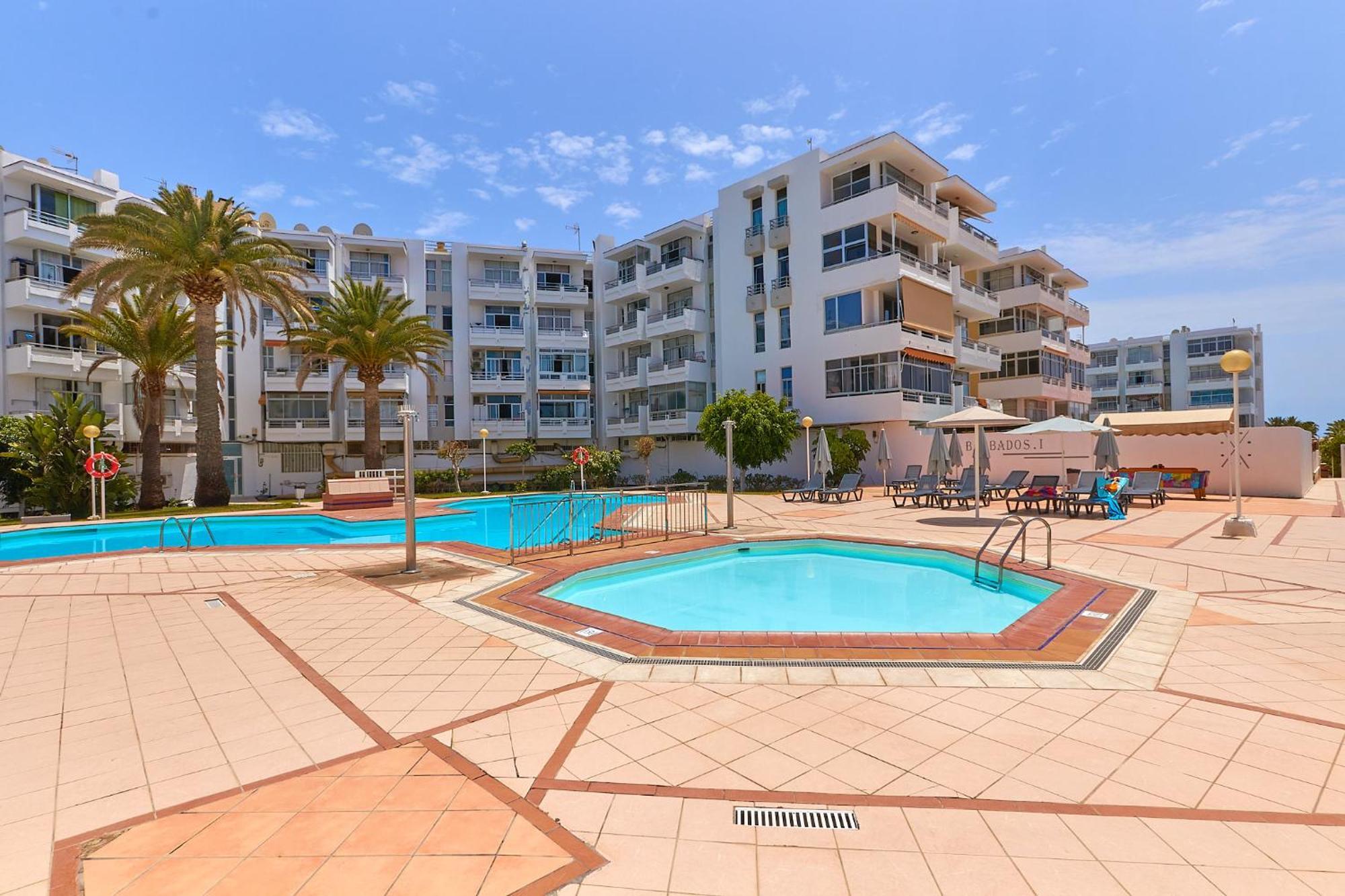 Barbados Playa Del Ingles Apartamento San Bartolomé エクステリア 写真