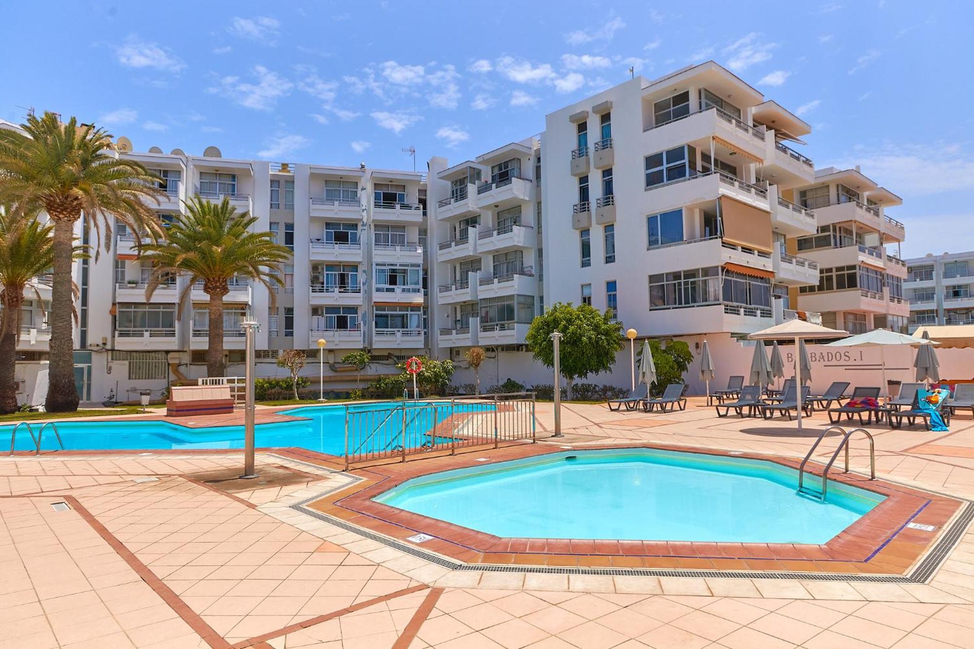 Barbados Playa Del Ingles Apartamento San Bartolomé エクステリア 写真